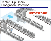 Tenter Clip Chain Elongation Detection