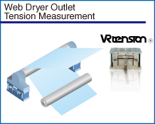 Web Dryer Outlet Tension Measurement