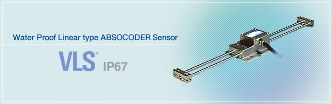 Water Proof Linear type ABSOCODER Sensor VLS®