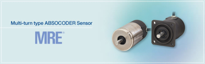 Multi-turn type ABSOCODER Sensor MRE®