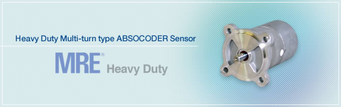 Heavy Duty Multi-turn type ABSOCODER Sensor MRE®