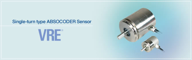 Single-turn type ABSOCODER Sensor VRE®