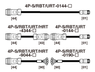 传感器电缆 耐环境型 4P-S-0144,4P-RBT-0144,4P-URT-0144,4P-S-4344,4P-RBT-4344,4P-URT-4344,4P-HRT-4344,4P-S-9044,4P-RBT-9044,4P-URT-9044,4P-HRT-9044,4P-S-0190,4P-RBT-0190,4P-URT-0190