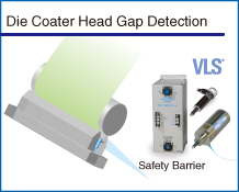 Die Coater Head Gap Detection
