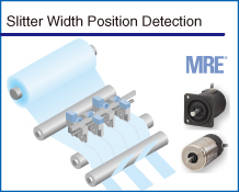 Slitter Width Position Detection