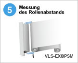 5 Messung des Rollenabstands