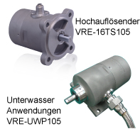 Foto: Hochauflösender ABSOCODER VRE-16TS105 / für unterwasser Anwendungen VRE-UWP105