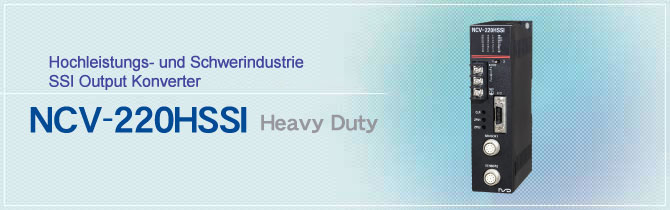 Hochleistungs- und Schwerindustrie SSI Output Konverter NCV-220HSSI