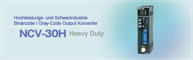 Hochleistungs- und Schwerindustrie Binärcode / Gray-Code Output Konverter NCV-30H