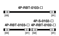 Kabel 4P-RBT-0103/4P-S-0102/4P-RBT-0102