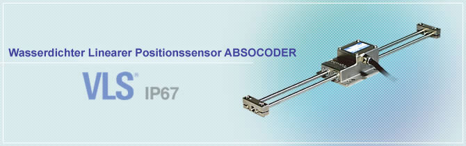 Wasserdichter Linearer Positionssensor ABSOCODER VLS®