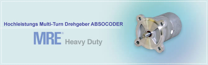 Hochleistungs Multi-Turn Drehgeber ABSOCODER MRE®