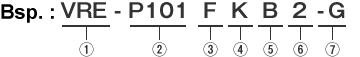 Bsp.:VRE-P101FKB2-G