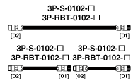 센서케이블 3P-S-0102/3P-RBT-0102
