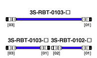 센서케이블 3S-RBT-0103/3S-RBT-0102