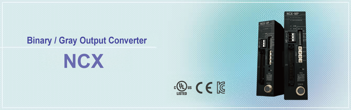 Binary / Gray Output Converter NCX