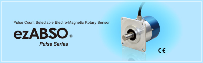 Pulse Count Selectable Electro-Magnetic Rotary Sensor ezABSO
