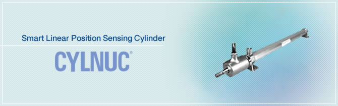 Smart Linear Position Sensing Cylinder CYLNUC®