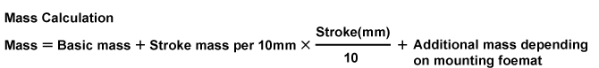 Mass Calculation