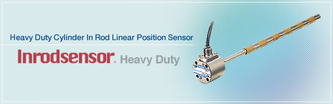 Heavy Duty Cylinder In Rod Linear Position Sensor Inrodsensor®