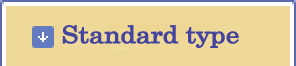 Standard type