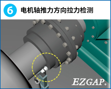 6　电机轴推力方向拉力检测